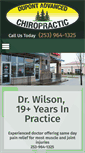 Mobile Screenshot of dupontchiropractic.com